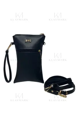 BLACK CLUTCH KADIN ÇANTA - 1