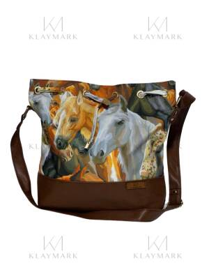 HERDOFHORSES KADIN BÜZGÜLÜ ÇITÇITLI ÇANTA - 1