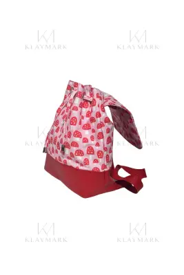 REDMUSHROOM BÜZGÜLÜ ÇITÇITLI KADIN SIRT ÇANTA - 3