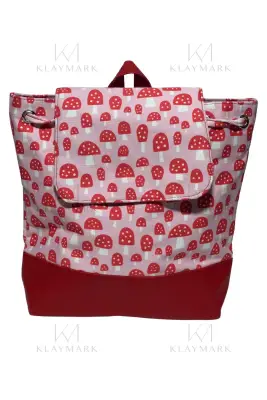 REDMUSHROOM BÜZGÜLÜ ÇITÇITLI KADIN SIRT ÇANTA - 1