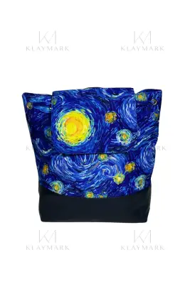 VAN GOGH BÜZGÜLÜ SIRT ÇANTA - 1